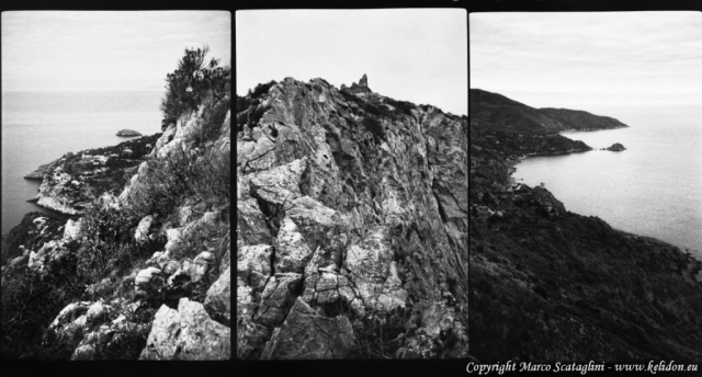 Fotografia analogica – Bencini Koroll II – trittico
Argentario, torre Capodomo