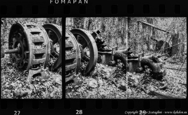 Officine Netti a Sugano (TR)
Foto analogiche con Chajka mezzoformato 135