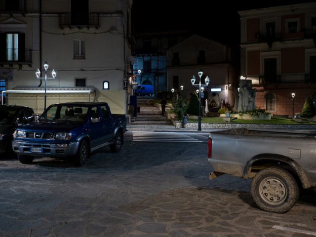Accettura, scorcio della piazza