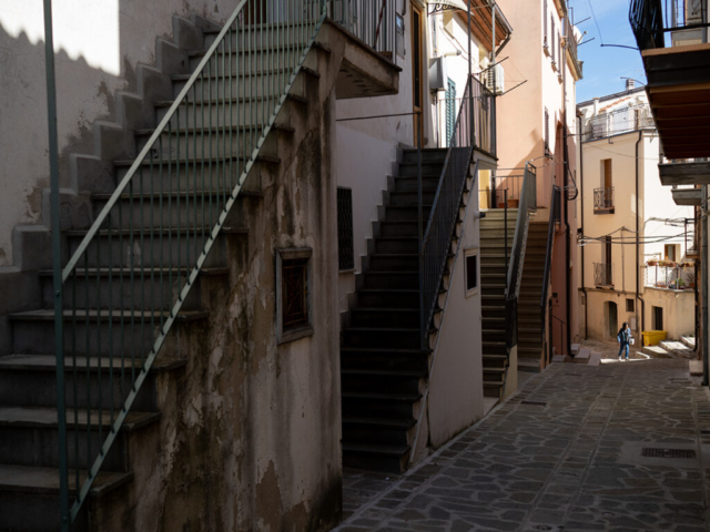 Anche le vie della parte più nuova offrono scorci interessanti