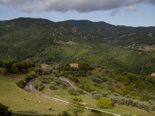 Il Parco Gallipoli Cognato e gli ultimi tornanti prima del centro abitato